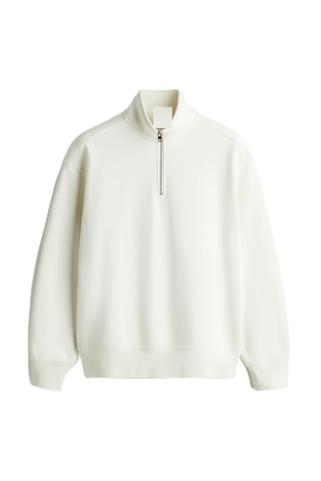 Men’s Premium Blend Half-Zip Sweatshirt | Regular Fit Casual Pullover | Soft & Breathable | Full Sleeves Sweatshirt-picture-29