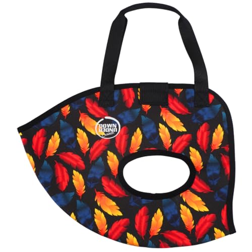 Image of DOWN UNDER OUTDOORS Chicken Carrier Sling Holder Bag with Handle, Chicken Accessories for Foot Treatment, Medic, Leg Injuries, Bumblefoot, Poultry Farm Carrying, Transport, Three Sizes (Large)