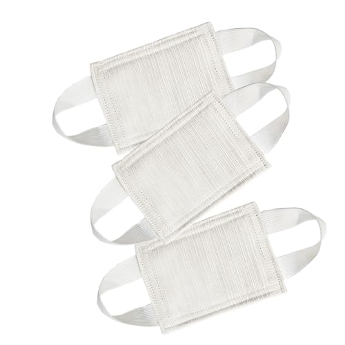 Image of SLIFEOW Baby Proof Door Silencer & Cloth Latch Cover - Quiet Soft Close Anti-Slam Pads Prevent Slamming Noise & Accidental Locking, Safety for Nursery & Toddler (3 Pack, Beige, 4.1x3.1 Inches)