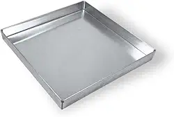 FORMA ASSADEIRA QUADRADA PARA BROWNIE 21X21X3 ALUMÍNIO