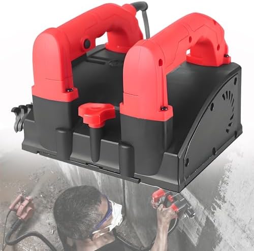 1680W Electric Wall Planer, 6" Handheld Power Planer for Wall Renovation, Portable Wall Scraper & Cement Shovel, Efficient Wall Repair Tool