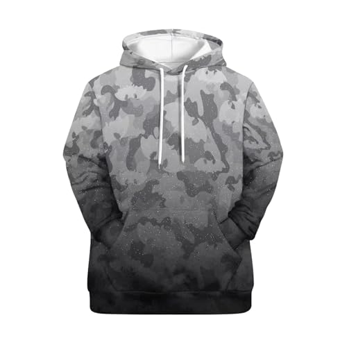 Men'S Sweatshirt Camo Hoodies For Men Pocket Raglan Long Sleeve Hoodie4