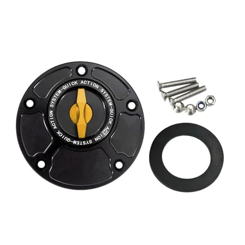 Bouchon de réservoir en aluminium CNC pour Yamaha MT07 MT09 FZ07 finition premium