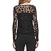 DKNY Women's Everyday Essential Mesh Top, Black