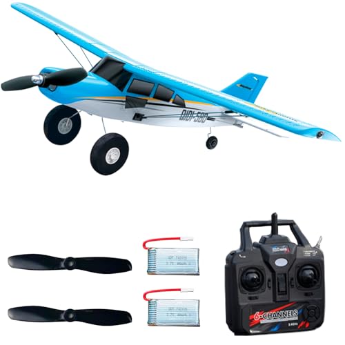FLYCOLOR QIDI-560 M7 Off-Road Aircraft 3D RC Plane One-Key Hanging Stunt Fixed Wing with Wind...