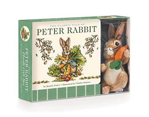 Image of The Peter Rabbit Plush Gift Set (The Revised Edition): Includes the Classic Edition Board Book + Plush Stuffed Animal Toy Rabbit Gift Set