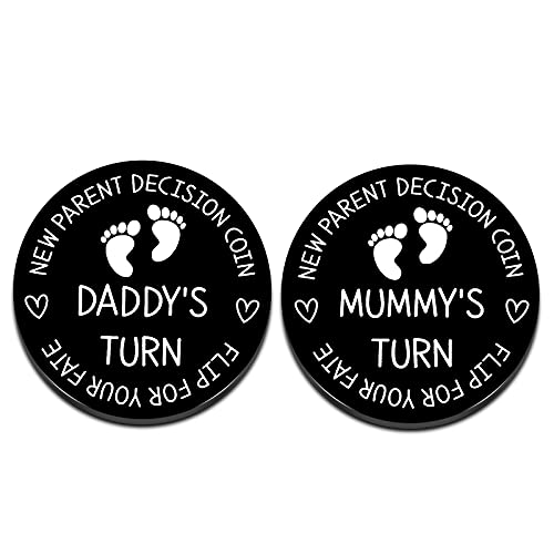Mom Dad Decision Coin