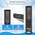 BN59-01385A Solar Voice Remote for Samsung Frame Smart TV, Bluetooth Rechargeable with Solar Charging, Compatible with Samsung 2021-2022 Neo LED 4K Ultra HD TVs, 4 Shortcut Buttons - Black