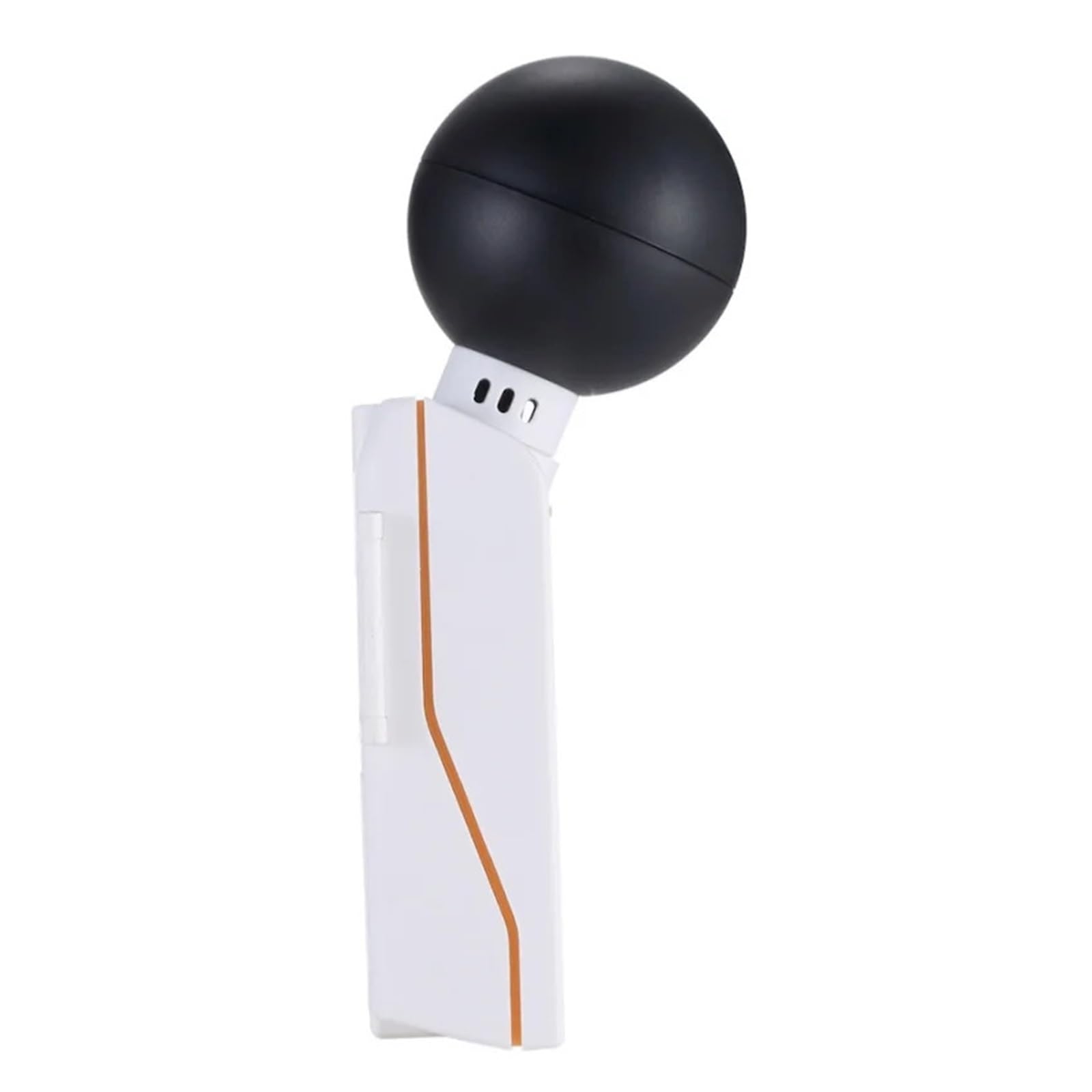 Détecteur de gaz, AZ87783 Compteur d'indice de prévention des Coups Chaleur température et d'humidité Moniteur à Boule Noire extérieure, pour la Maison