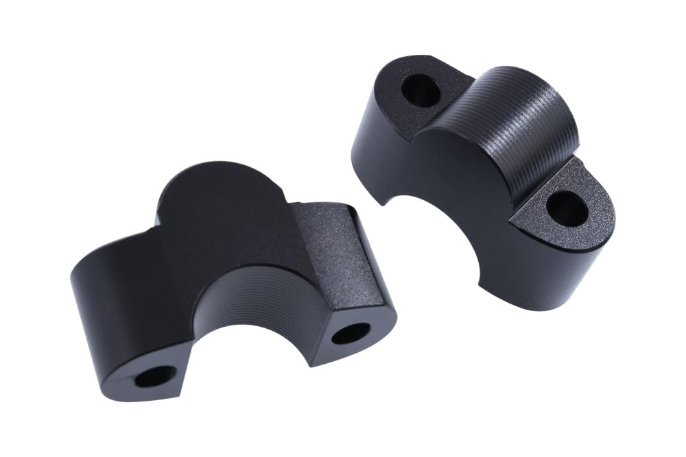 avdb-moto Réhausseurs Guidon Pontets Riser compatible avec KAWASAKI Z900 RS CAFE RACER 2018-2025, Z900RS SE 2022-2025 (Noir)