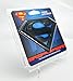 Elektroplate Officially Licensed DC Comics Superman Black All Metal Emblem for Cars, Trucks, and All Auto | Universal Fit at 4.2