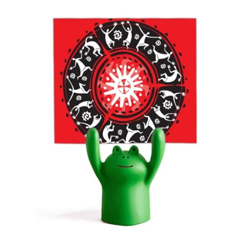 Mexique totems support de mémo grenouille porte-carte thématique