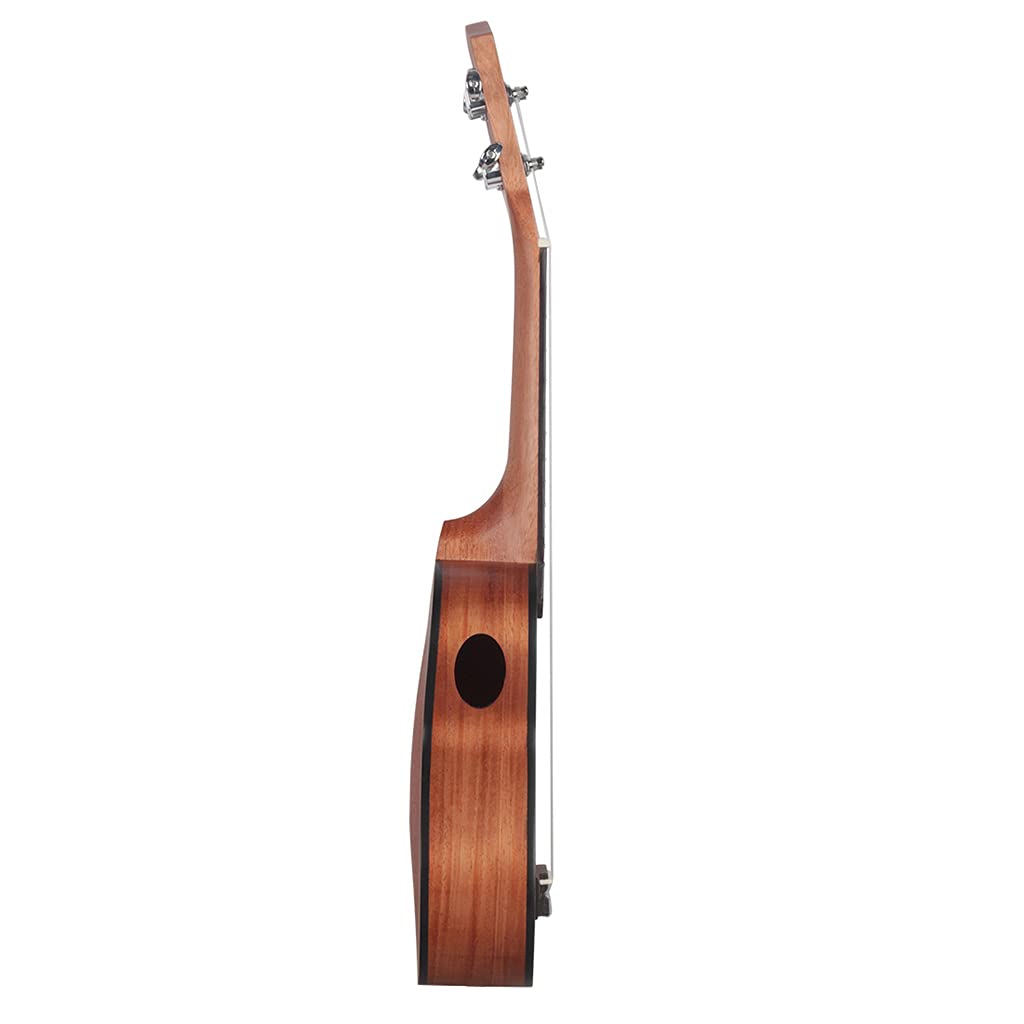 Hawaiianische Anfänger-Ukulelen für Kinder und Erwachsene, 4 Saiten, kleine Gitarre, professionelle akustische Ukulele, Nylonsaiten (53,3 cm) Kinder Musikinstrument