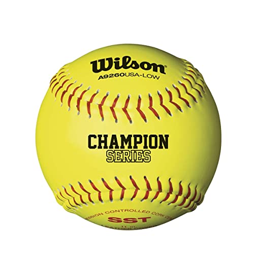 Wilson Softball Fast-Pitch 27,9 cm cuir pour perfectionner vos lancers