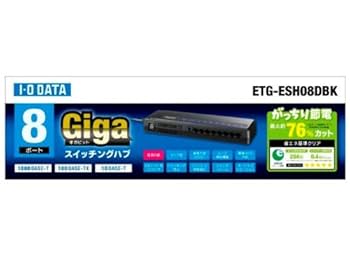 Amazon | I-O DATA EEE技術採用 1000BASE-T対応 タップ型