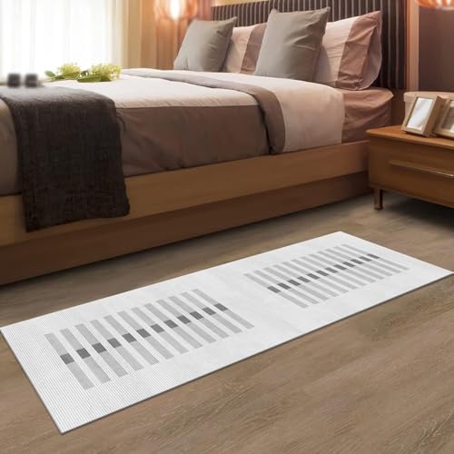 Tapis d'entrée d'intérieur lavable grand format 120x450 cm pour couloir et cuisine - 5