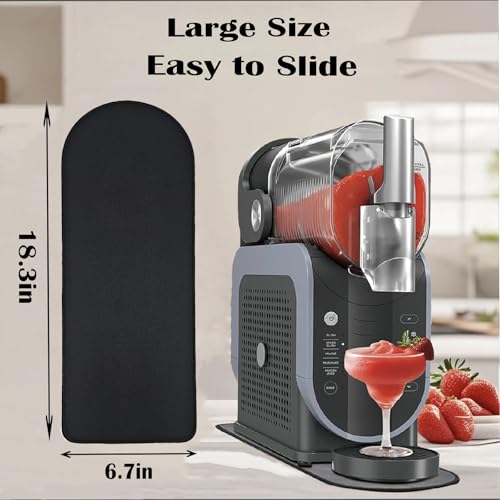 Image of Sliding Pad for Ninja Slushie Machine FS301 and FS300, Non-Slip Mat for Ninja Slushie Machine Accessories, Easily Slider Mat for Slushie Drink Maker, Frozen Drink Accessory for Home Users