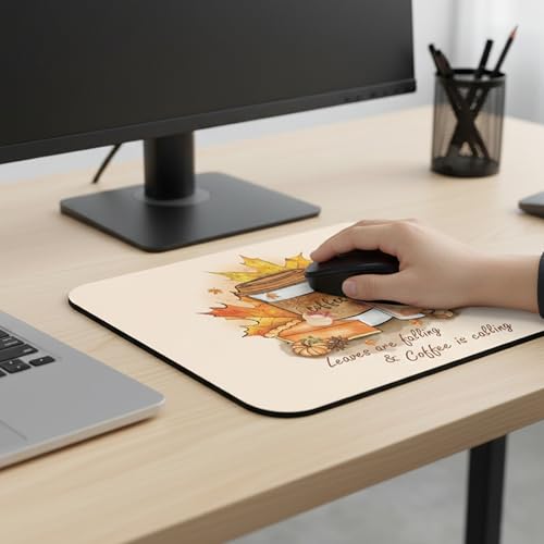 Image of Premium Non-Slip Mouse Pad for Office, Home & Gaming | Smooth Surface for Optical & Laser Mice | Durable Anti-Skid Rubber Base | Precision Tracking | Beautiful Scenic Print