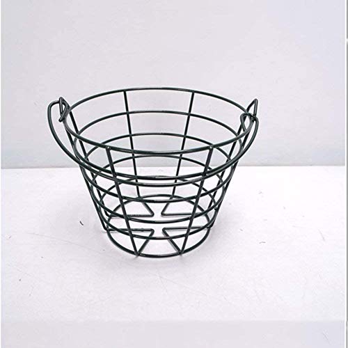 Cesta de golf de metal Crestgolf para 50 bolas contenedor resistente de almacenamiento 2