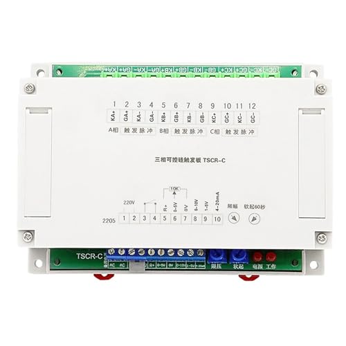 Carte de déclenchement thyristor triphasé TSCR-C TYPE1 pour régulation thermique