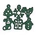 Joy! Crafts Cut-emboss stencil - Christmas charms