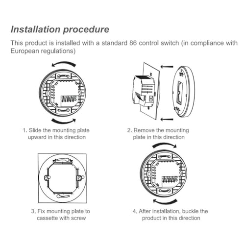 Thermostat Intelligent WiFi Tuya programmable - Contrôleur température