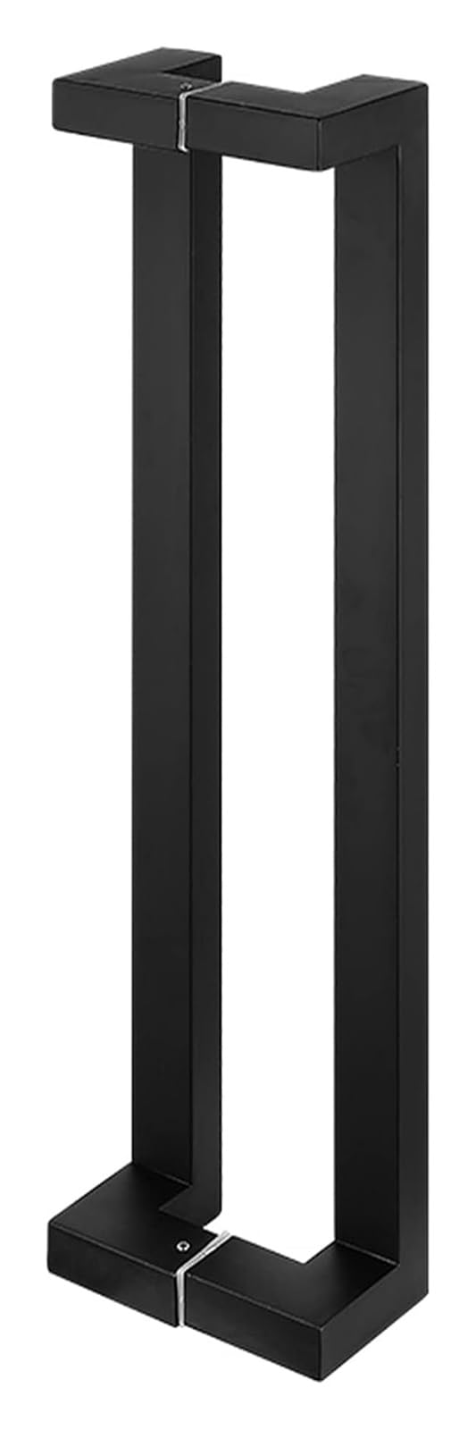Bhgfyxbs Matt Black Sliding Barn Door Handle Double Sided Sliding Barn Door Handle, Push Pull Door Handles For Interior Exterior Dobathroom, Contemporary Commercial Stainless Steel/Sier/150C,-150Cm(59In)