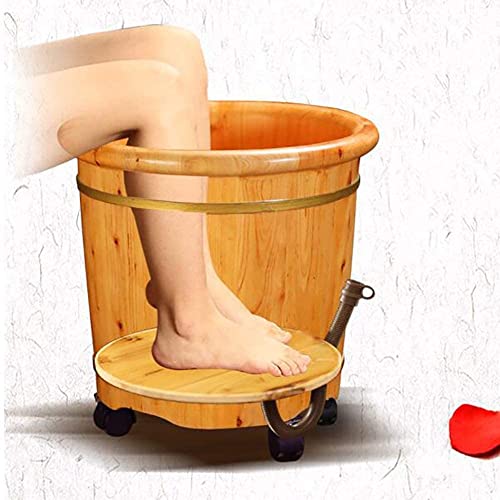 Bañera de madera para pies 42x36 cm multicolor miniatura 3