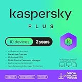 Kaspersky Plus Internet Security 2026 | 10 Devices | 2 Years | Anti-Phishing and Firewall | Unlimited VPN | Password Manager | Online Banking Protection | PC/Mac/Mobile | UK Online Code