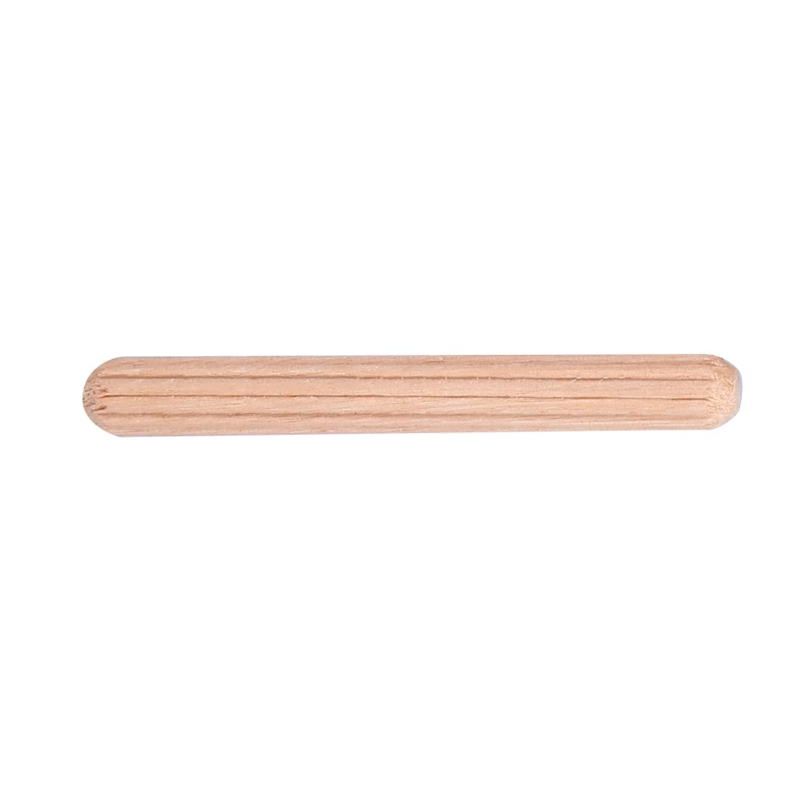 50 szt. Szuflada Szafki Okrągłe Ikea Kallax Kołki 101339, Kołki Drewno Karbowane Drewniane Rzemiosło Kołki Rozporowe Pręty (M6 * 50 (50 sztuk))