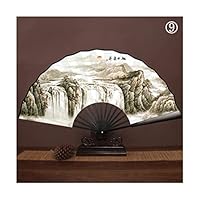 旧家蔵出　扇子　清国　名家　豫生 「清風朝月」 扇面絵 古美術 水墨画 伝俵屋宗達 重要美術品《扇面散図屏風》 江戸時代 17世紀 ＠東京