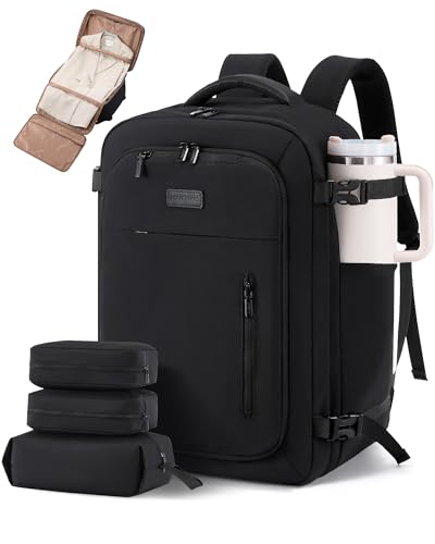 LOVEVOOK Travel Backpack with Garment Bag and Laptop Slot