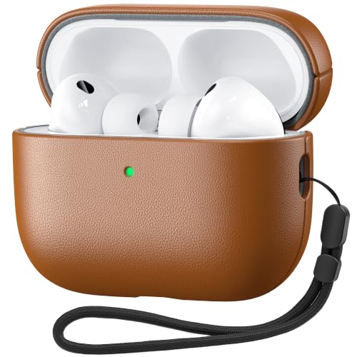 DGege AirPods Pro 3 �P�[�X 2025�A���B�[�K�����U�[�J�o�[�A�X�g���b�v�t���B | �v���~�A���r�[�K�����U�[�ی�J�o�[ Apple AirPods Pro 3 /iPod Pro 3�P�[�X�Ή� �����h�~�i�C�����X�g���b�v�t��