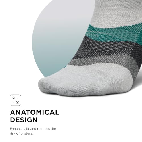 Image of Feetures Elite Light Cushion Mini Crew Sock - Sport Sock with Targeted Compression