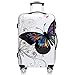 Valise Rigide Butterfly avec Cadenas à Combinaison - Taille L - Voyage Vacances