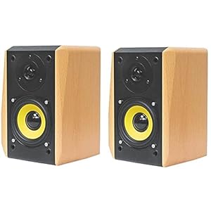 Dynavox TG-1000M Mini-actieve luidspreker 35 Watt beuken (paar)