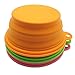 Alfie Pet - Set of 3 ROS Pet Expandable/Collapsible Travel Bowl - Size: 1.5 Cups