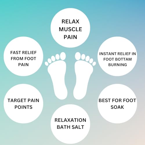 Fast-Acting Epsom Salt for Pain Relief and Relaxation(500g), Guaranteed Relief for Foot Pain, Swelling & Soreness Luxury Bath Salt for Women and Men, 100% Pure Magnesium Sulphate - Image 2