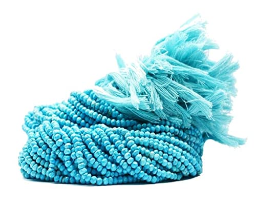 Perles Turquoise Howlite LKBEADS de 3mm pour sublimer vos bijoux d'été faits main