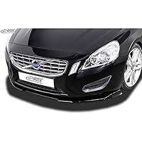 RDX Racedesign Frontspoiler Vario-X kompatibel mit Volvo S60/V60 (exkl. R-Design) 2010-2013 (PU)