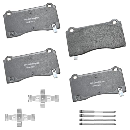 Image of Bendix Premium SBC2195 Ceramic Front Brake Pads for Tesla 3 2023-2017, Y 2022-2021