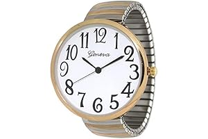 Geneva Super Large Stretch Watch Easy Read for Women with Dementia and Seniors