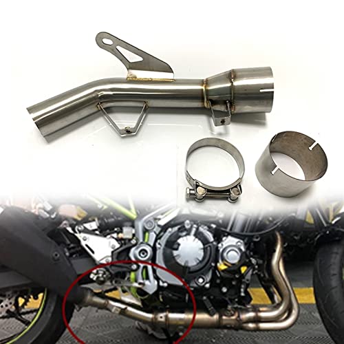 Decat pipe Kawasaki Z900 en acier de 51mm pour libérer la puissance du moteur