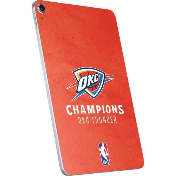 Skinit Decal Tablet Skin Compatible with iPad 11th Gen (2025) - Officially Licensed 2025 NBA Champions Oklahoma City Thunder Design
