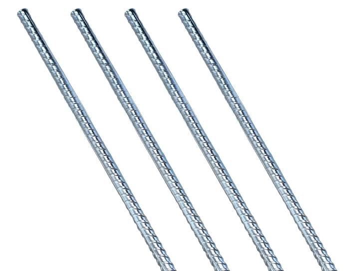Set completo: include 8 pali dritti in un unico pacchetto, offrendo un ottimo rapporto qualità-prezzo e garantendo di avere tasselli sufficienti per più progetti di giardino o installazioni più grandi
