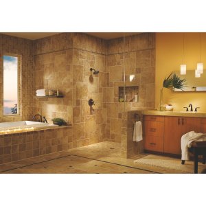 Delta Faucet Lahara 2-Handle Widespread Roman Tub Faucet, Chrome Tub Faucet, Roman Bathtub Faucet, Delta Roman Tub Faucet, Tub Filler, Chrome T2738 - image 2