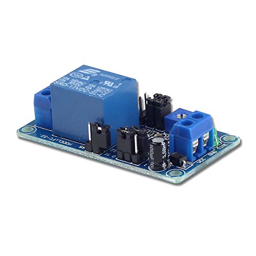 UCTRONICS DC 12V Time Delay Relay Module for Smart Home, Tachograph, GPS, PLC Control, Industrial Control, Electronic Experiment, Arduino Robot4