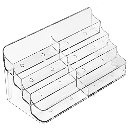 MaxGear Acrylic Business Card Holder for Desk Multiple Business Card