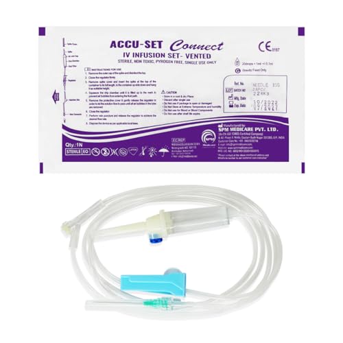 Salud, Sports Equipo de Normogotero con Aguja/Equipo para Venoclisis - 10 unidades