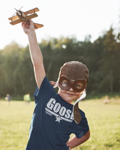 Top Gun 1980'S Military Action Movie Vintage Goose Navy Big Boys T-Shirt Tee #TOP2